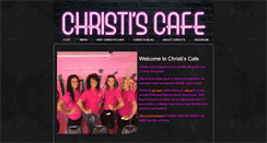Desktop Screenshot of christiscafe.com